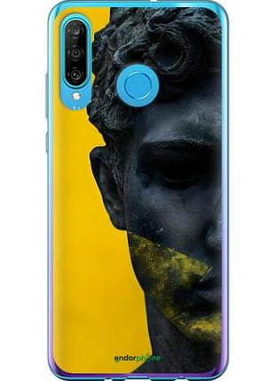 Чехол на huawei p30 lite статуя арт хуавей п30 лайт