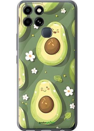 Чехол на infinix smart 6 авокадо инфикс смарт 6