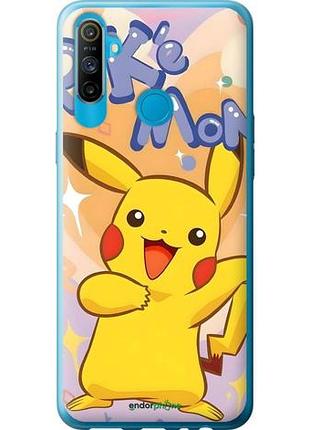 Чехол на realme c3 пикачу