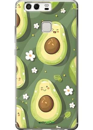 Чехол на huawei p9 авокадо