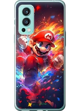 Чехол на oneplus nord 2 супер марио