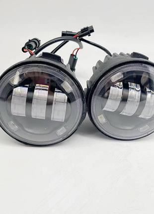 Противотуманные фары led nissan, qashqai, juke, x-trail, murano, rogue, note patrol | 45w w+y с дхо + проводка