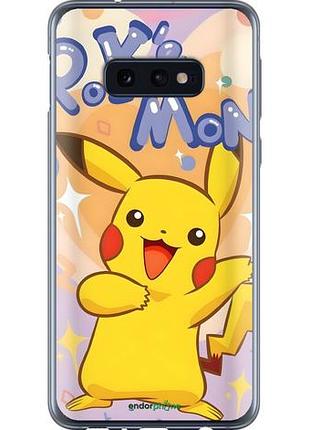 Чехол на samsung galaxy s10e пикачу самсунг с10e