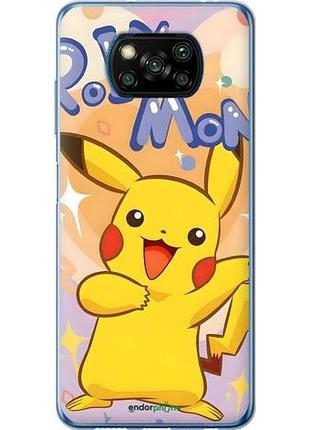 Чохол на xiaomi poco x3 пікачу