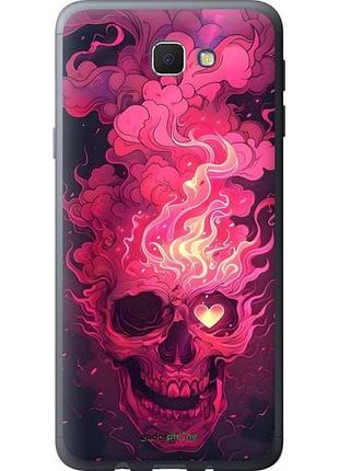 Чехол на samsung galaxy j5 prime череп арт самсунг й5 прайм