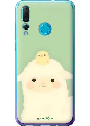 Чехол на huawei nova 4 барашек и ципленок хуавей нова 4