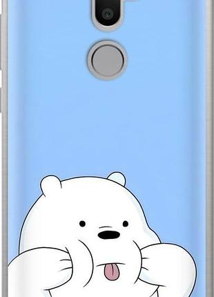 Чохол на xiaomi mi 5s plus милий ведмедик