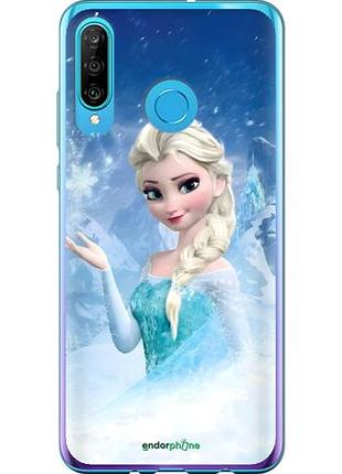 Чехол на huawei p30 lite эльза хуавей п30 лайт