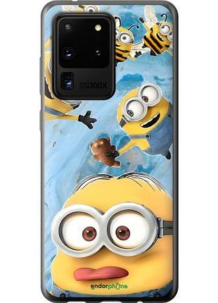 Чехол на samsung galaxy s20 ultra миньоны самсунг с20 ультра