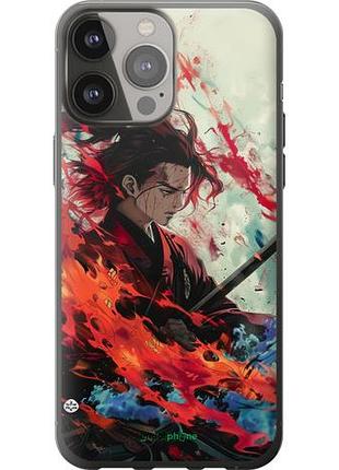 Чехол на iphone 13 pro max битва стихий "6110u-2371-10746"