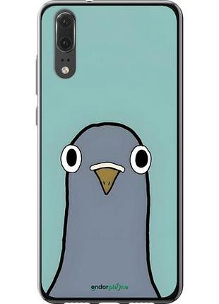 Чохол на huawei p20 блакитний
