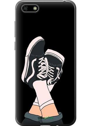 Чехол на huawei y5 2018 кеды "4265u-1500-10746"