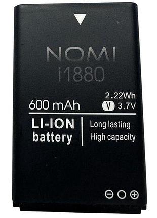 Аккумулятор для nomi i1880, 600mah