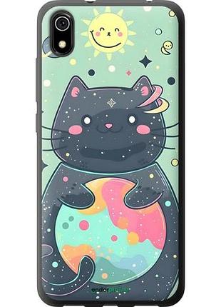 Чохол на xiaomi redmi 7a милий котик