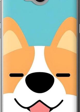 Чехол на huawei y5 2017 забавный корги хуавей у5 2017