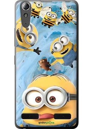 Чехол на lenovo k3 (k30-t) миньоны леново к3 (к30-t)