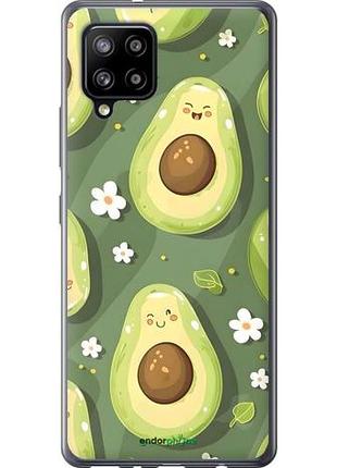 Чехол на samsung galaxy a42 a426b авокадо самсунг а42 а426б