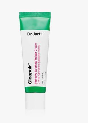 Заспокійливий крем для обличчя dr.jart+ cicapair intensive soothing repair cream, 50 мл