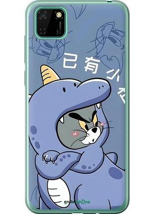 Чехол на huawei y5p том и джерри 1 хуавей у5p 1