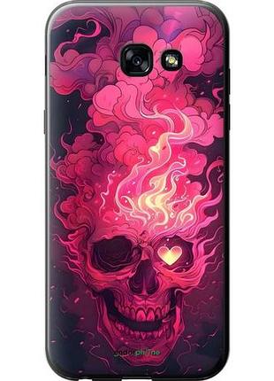 Чехол на samsung galaxy a5 (2017) череп арт