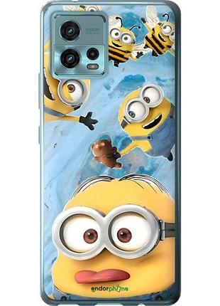 Чехол на motorola g72 миньоны моторола г72