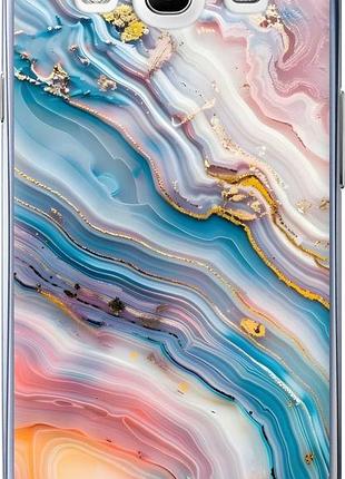 Чехол на samsung galaxy s3 i9300 мрамор красивый самсунг с3 и9300