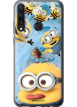 Чехол на huawei y6p миньоны хуавей у6p
