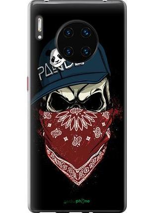 Чехол на huawei mate 30 pro череп в кепке "4127u-1796-10746"