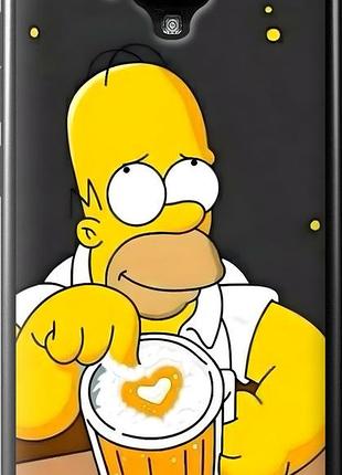 Чехол на lenovo a536 гомер пиво леново а536