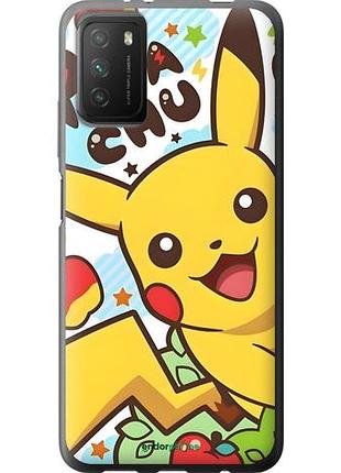 Чехол на xiaomi poco m3 пикачу 2 сяоми поко м32
