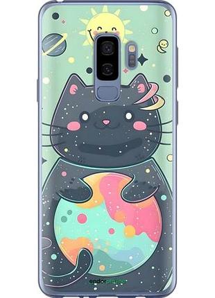 Чехол на samsung galaxy s9 plus милый котик самсунг с9 плюс