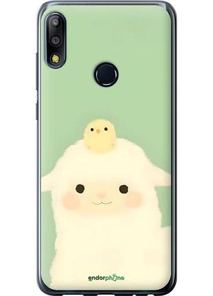 Чохол на asus zenfone max pro m2 zb631kl барашок і циплівок