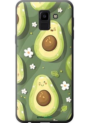 Чехол на samsung galaxy j6 2018 авокадо самсунг й6 2018