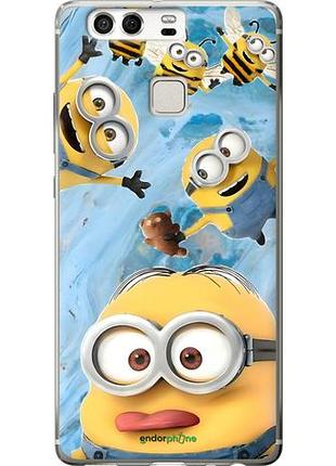Чехол на huawei p9 миньоны хуавей п9