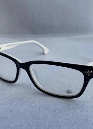 Окуляри chrome hearts оправа kid slae white black