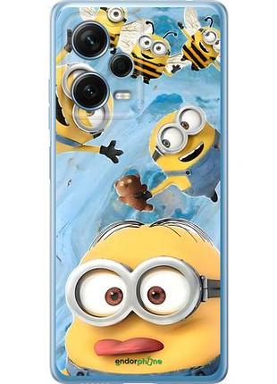 Чехол на xiaomi redmi note 12 pro+ 5g миньоны сяоми редми ноут 12 про+ 5г