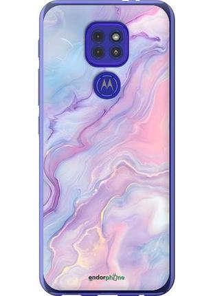 Чехол на motorola g9 play нежный мрамор моторола г9 плей