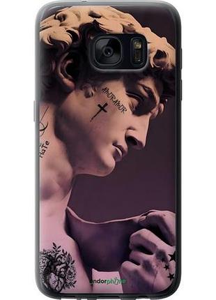Чехол на samsung galaxy s7 g930f давид тату самсунг с7 г930ф