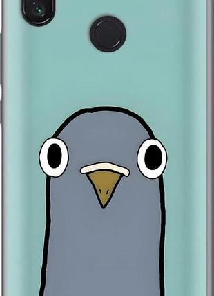 Чехол на xiaomi mi max 3 голубь