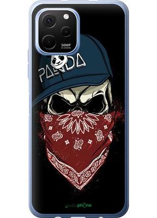 Чехол на huawei nova y61 череп в кепке "4127u-2983-10746"