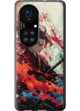 Чехол на huawei p50 битва стихий "6110u-2292-10746"