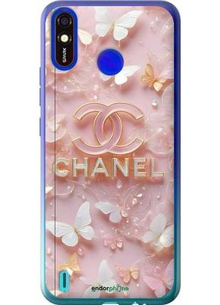 Чохол на tecno spark 4 lite шанель