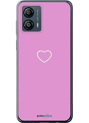 Чехол на motorola moto g53 сердце 2 "4863u-3047-10746"