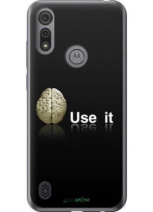Чехол на motorola e6s use it "207u-2001-10746"