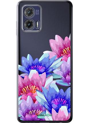 Чехол на motorola g73 лотос "4862u-3196-10746"