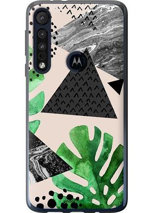 Чохол на motorola one macro монстера "4304u-1812-10746"