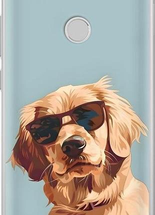 Чохол на xiaomi redmi note 5a prime пес в окулярах