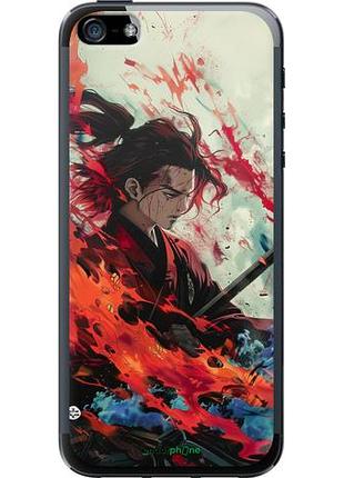 Чехол на iphone 5s битва стихий "6110u-21-10746"