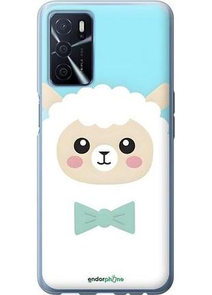 Чехол на oppo a16 милый барашек оппо а16