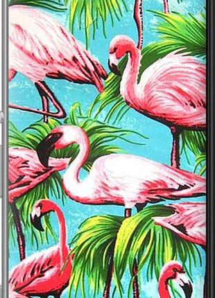 Чехол на sony xperia m5 e5633 tropical background "4016u-217-10746"